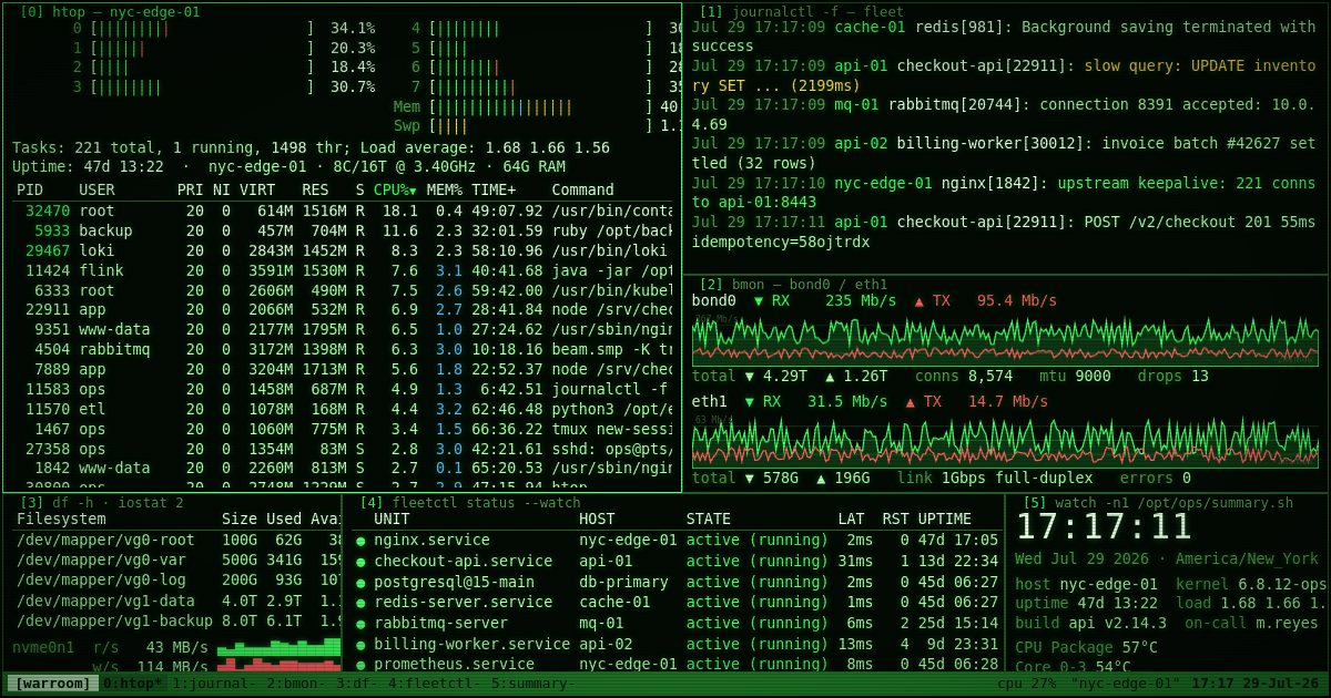 Screenshot of the Process Monitor demo