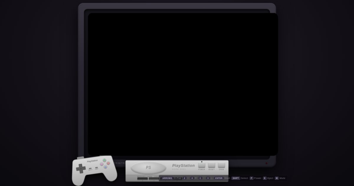 Screenshot of the Psx demo