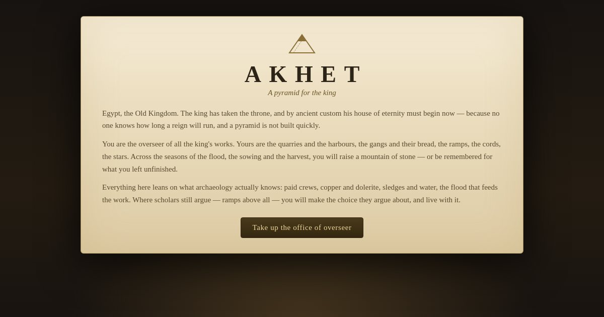 Screenshot of the Pyramid demo