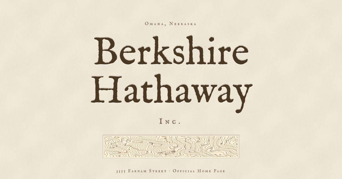 Screenshot of the Berkshire Hathaway Alt Landing Page demo
