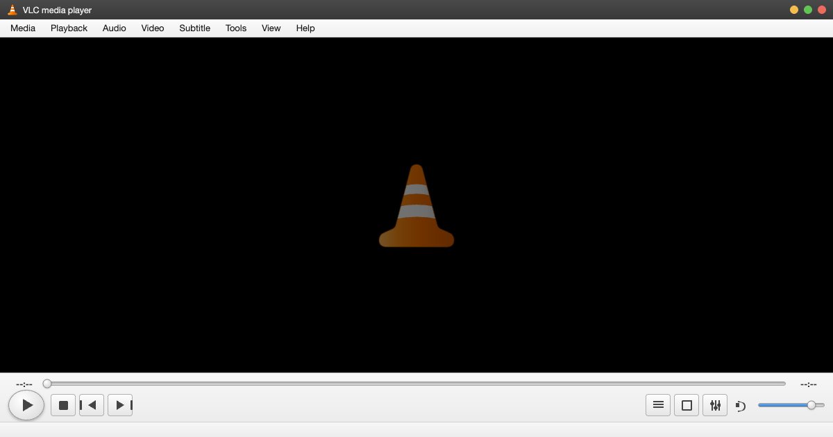 Screenshot of the Vlc demo
